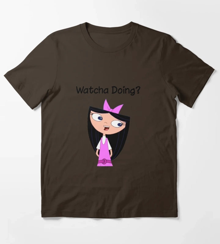 Phineas and Ferb Isabella T-Shirt Brown