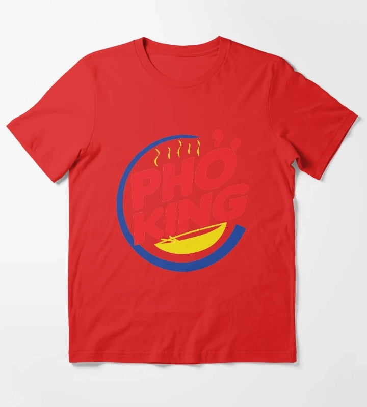 Pho Burger King Logo T-Shirt Red