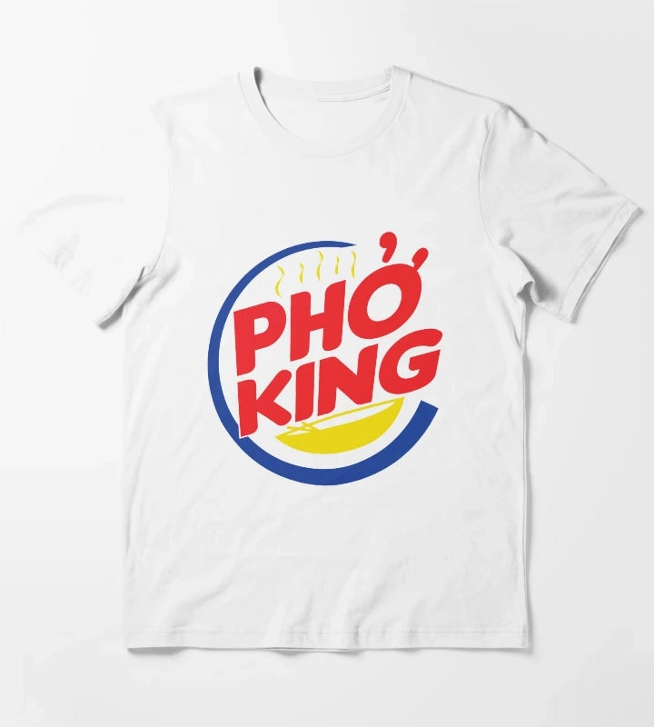 Pho Burger King Logo T-Shirt White