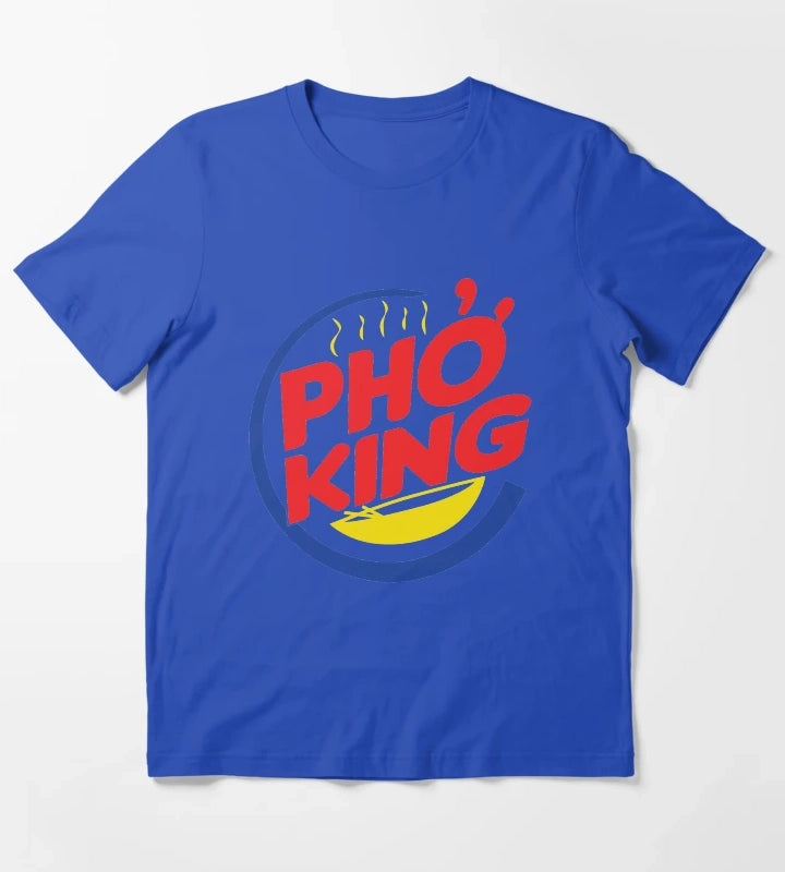 Pho Burger King Logo T-Shirt Blue
