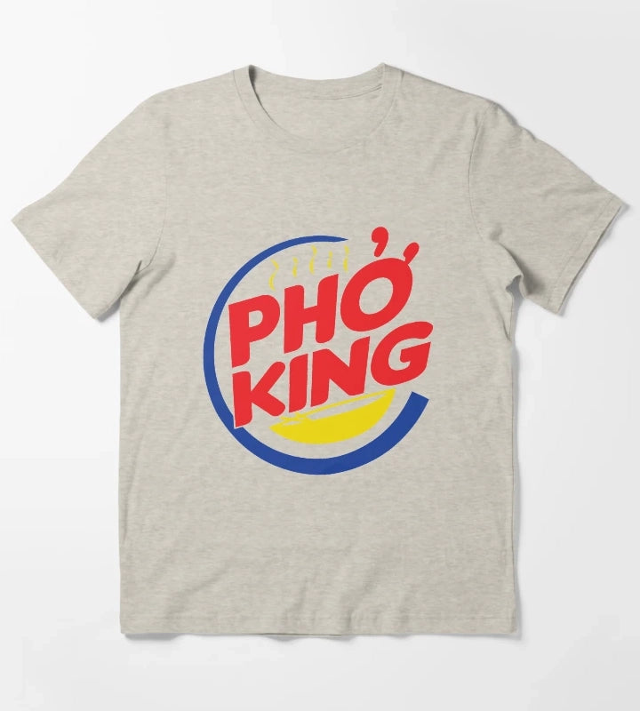 Pho Burger King Logo T-Shirt Cream