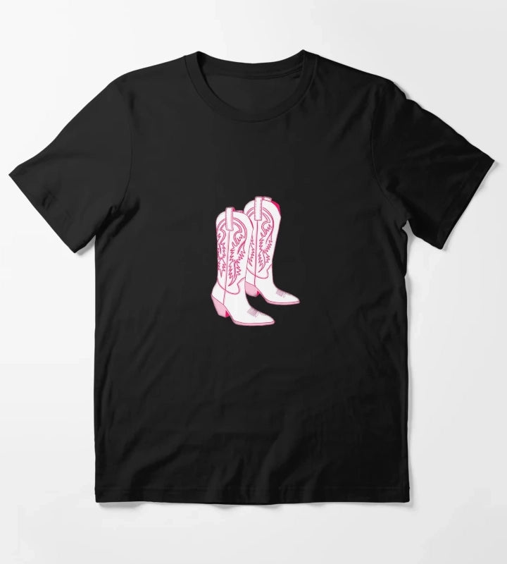 Pink Botas T-Shirt