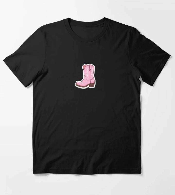 Pink Cowgirl boot T-Shirt