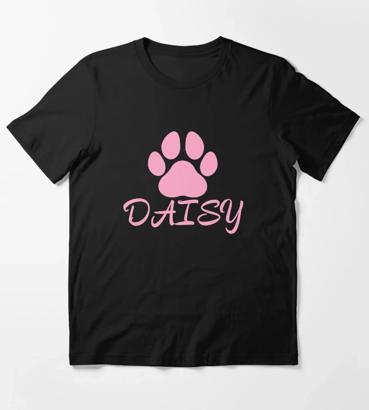 Pink Dog Name Daisy T-Shirt
