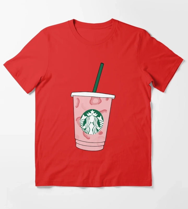 Pink Drink T-Shirt Red