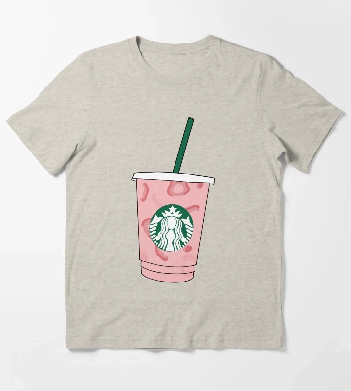 Pink Drink T-Shirt Cream