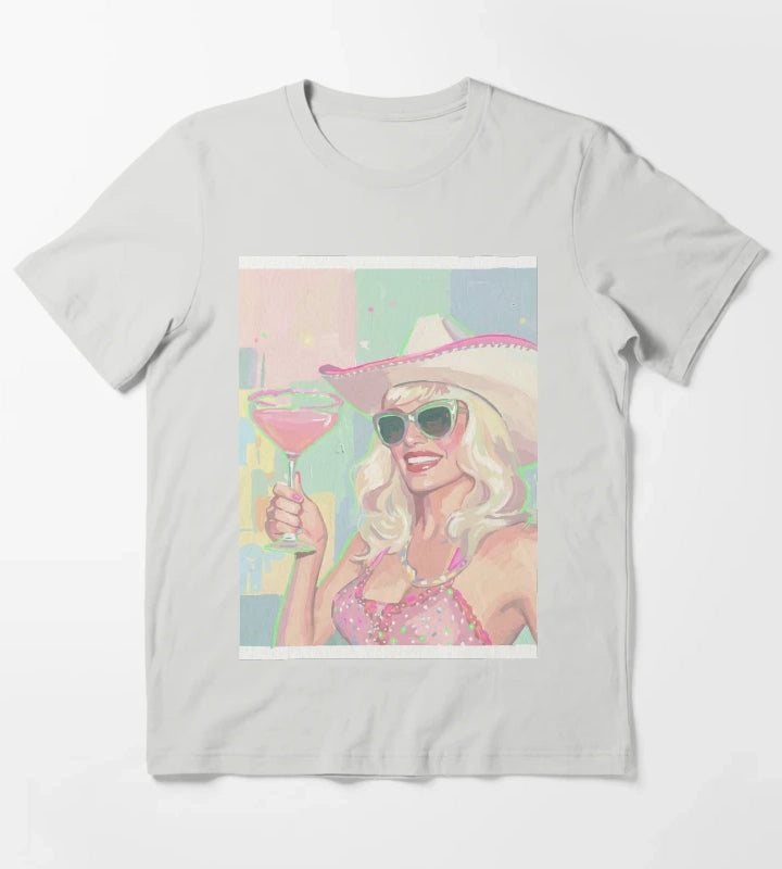 Pink Martini T-Shirt Light Grey