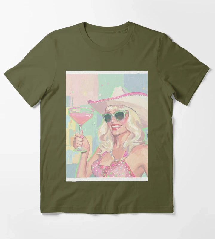 Pink Martini T-Shirt Olive Green