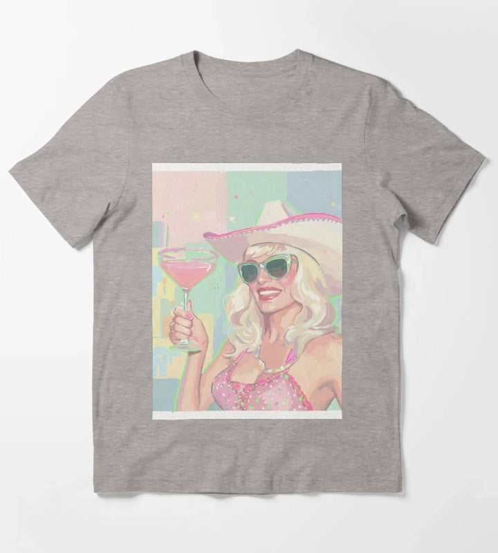 Pink Martini T-Shirt Heather Grey