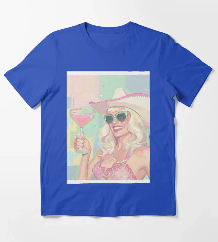 Pink Martini T-Shirt Blue