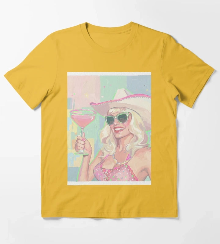 Pink Martini T-Shirt Yellow