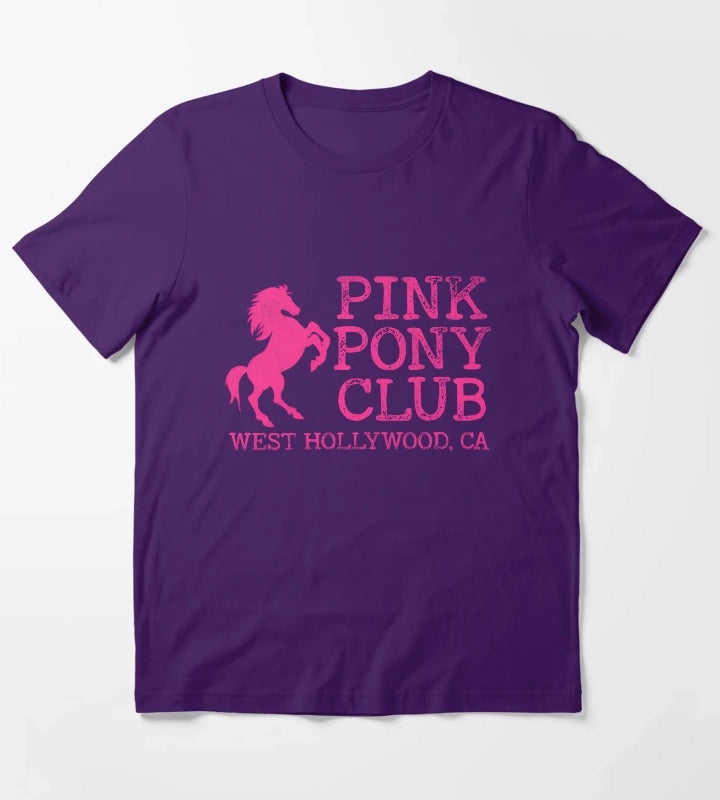 Pink Pony Club T-Shirt Purple