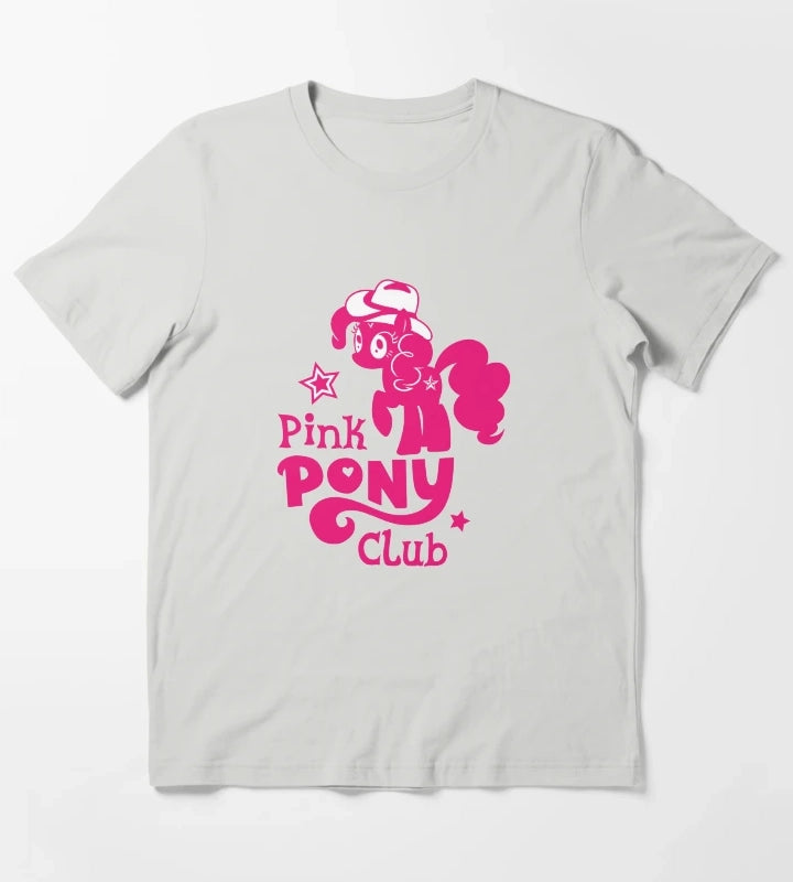 Pinkie Pony Club T-Shirt Light Grey