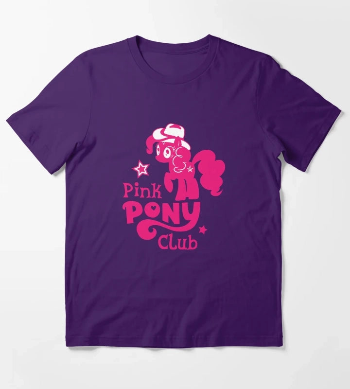 Pinkie Pony Club T-Shirt Purple