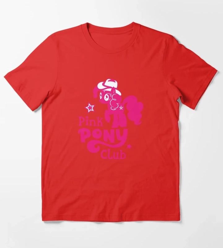 Pinkie Pony Club T-Shirt Red
