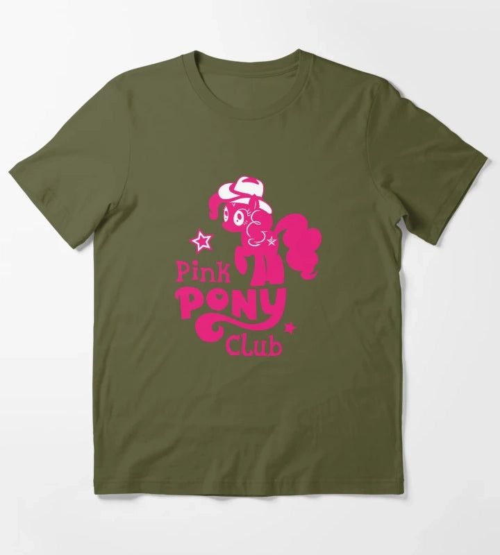 Pinkie Pony Club T-Shirt Olive Green