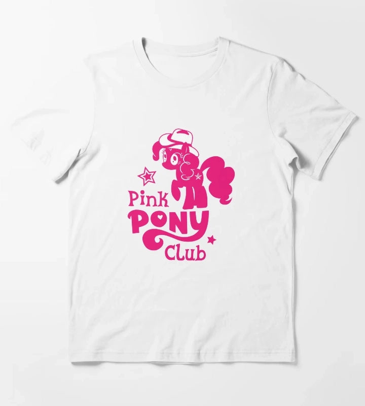 Pinkie Pony Club T-Shirt White