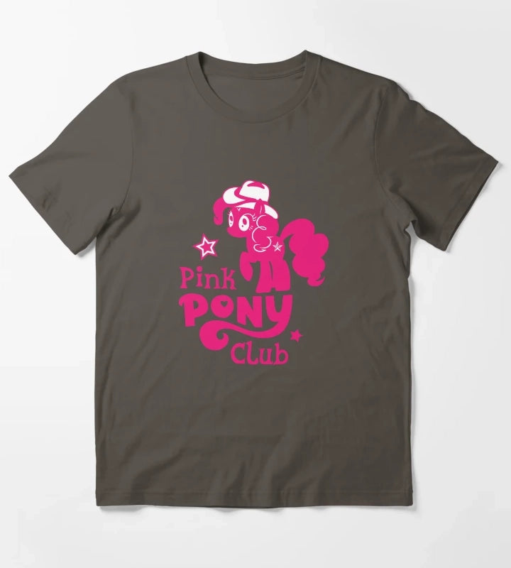 Pinkie Pony Club T-Shirt Dark Grey