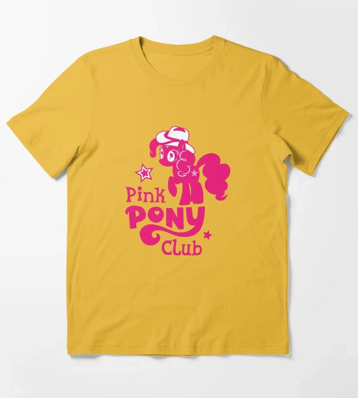 Pinkie Pony Club T-Shirt Yellow