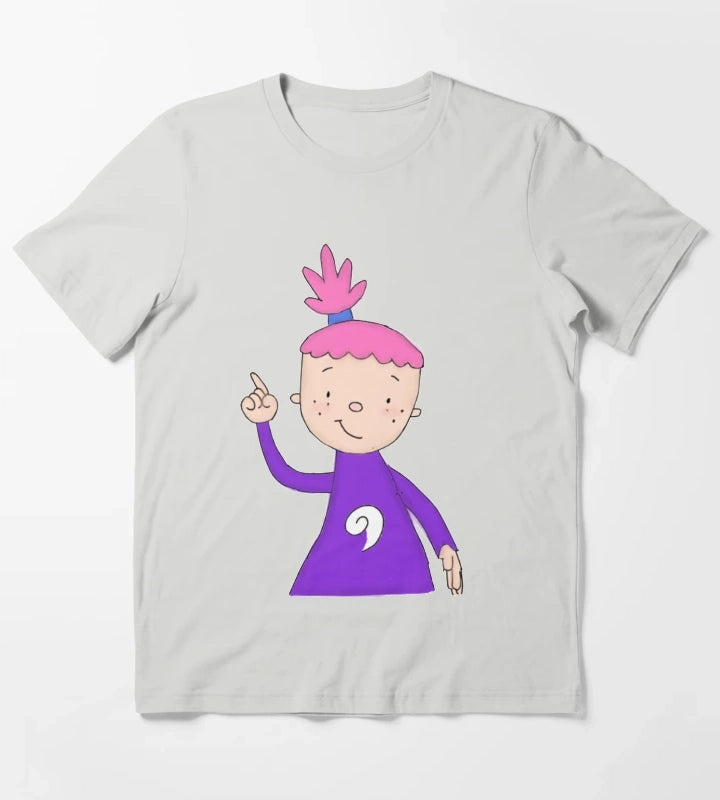 Pinky T-Shirt Light Grey