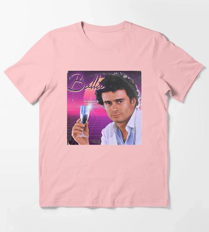 Pino DAngi BALLA v a p o r w a v e T-Shirt Dark Grey