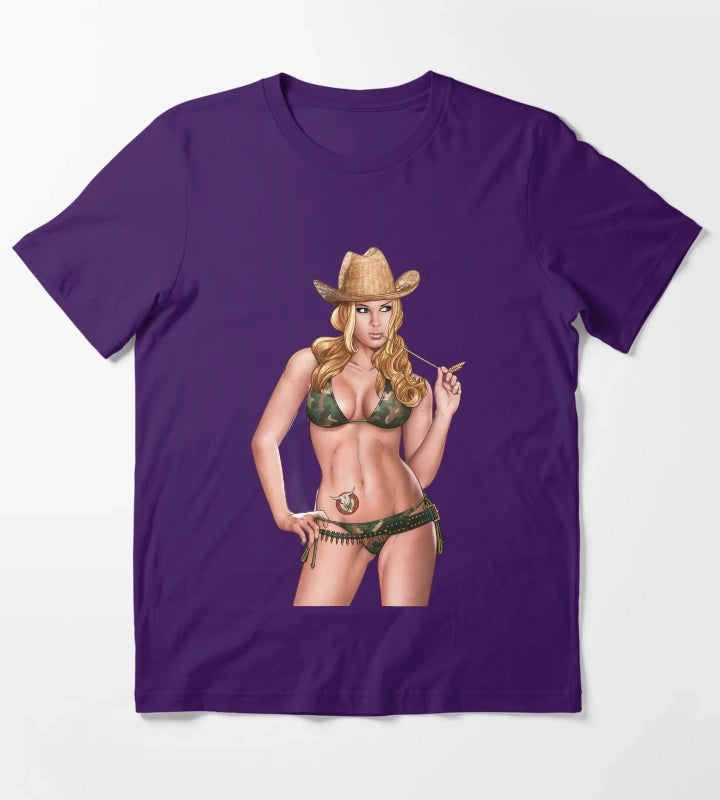 Pinup 208 T-Shirt Purple