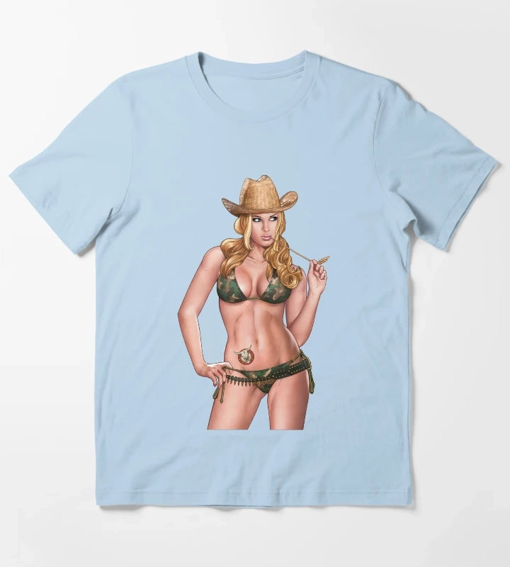Pinup 208 T-Shirt Sky Blue