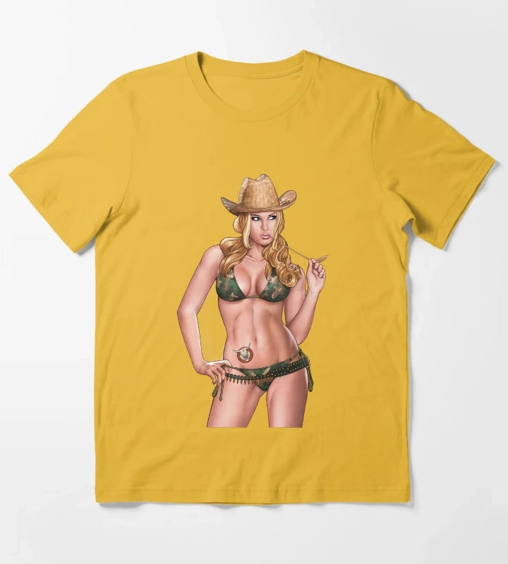 Pinup 208 T-Shirt Yellow