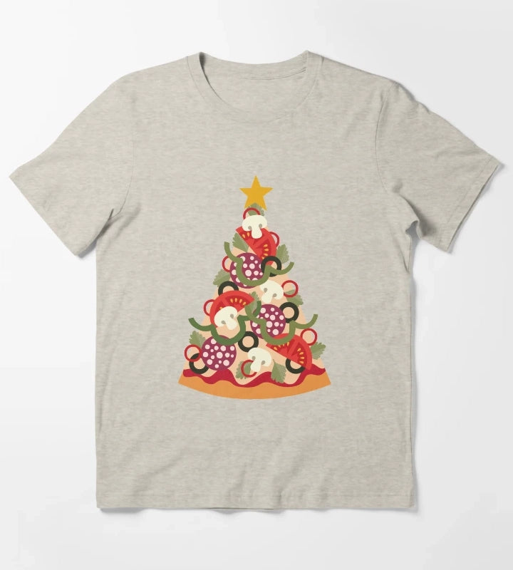 Pizza on Earth Pepperoni Version T-Shirt Cream