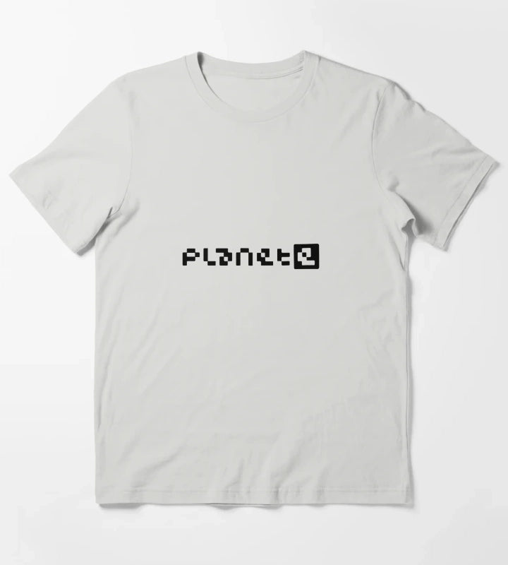 Planet E Records T-Shirt Light Grey