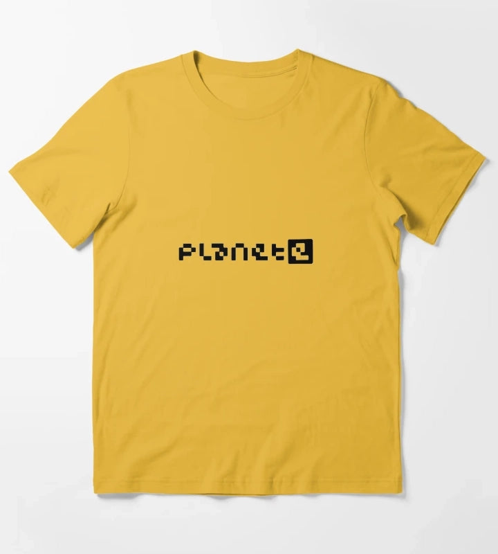 Planet E Records T-Shirt Yellow