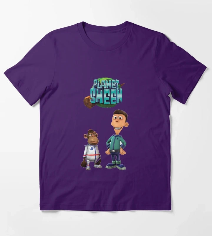 Planet Sheen T-Shirt Purple