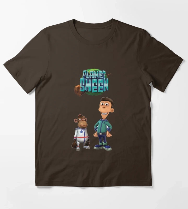 Planet Sheen T-Shirt Brown
