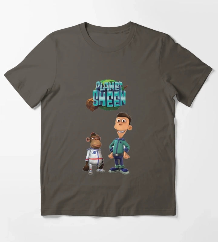 Planet Sheen T-Shirt Dark Grey