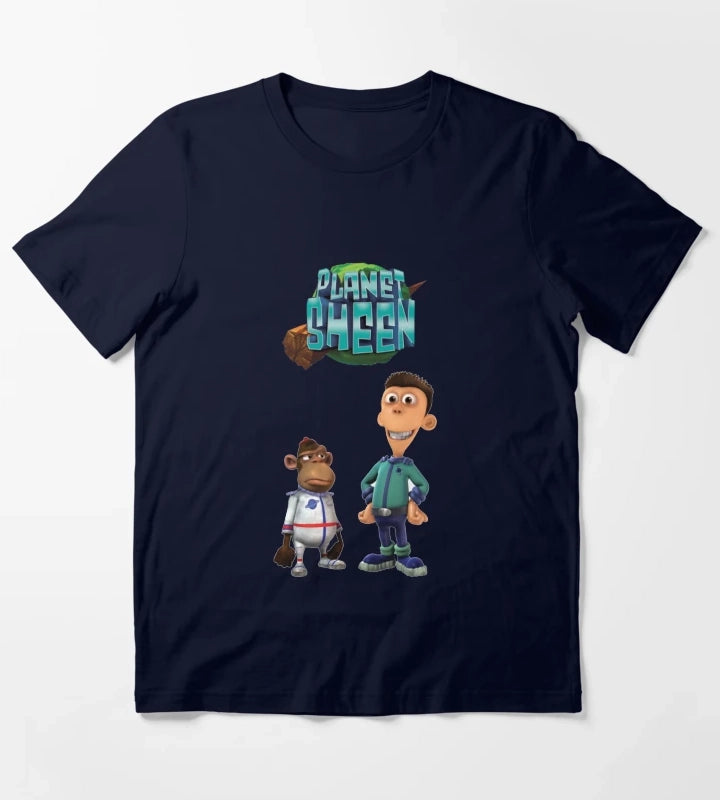 Planet Sheen T-Shirt Navy