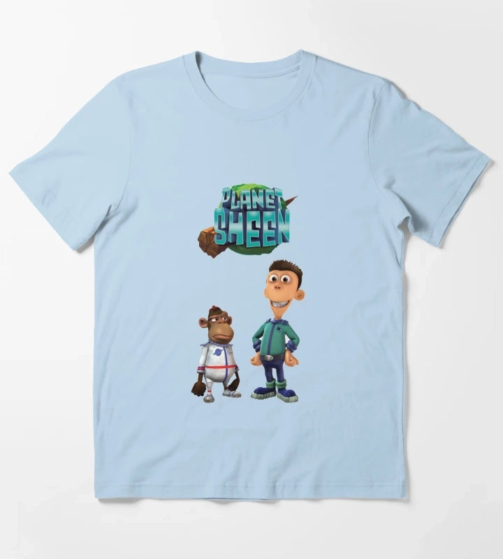 Planet Sheen T-Shirt Sky Blue
