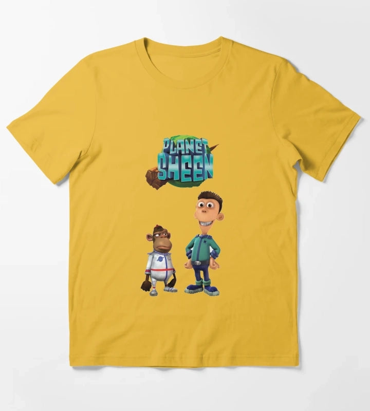 Planet Sheen T-Shirt Yellow