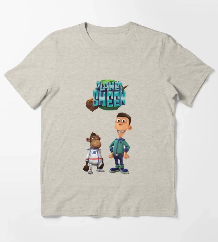 Planet Sheen T-Shirt Cream