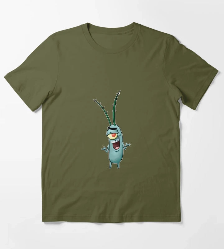 Plankton T-Shirt Olive Green