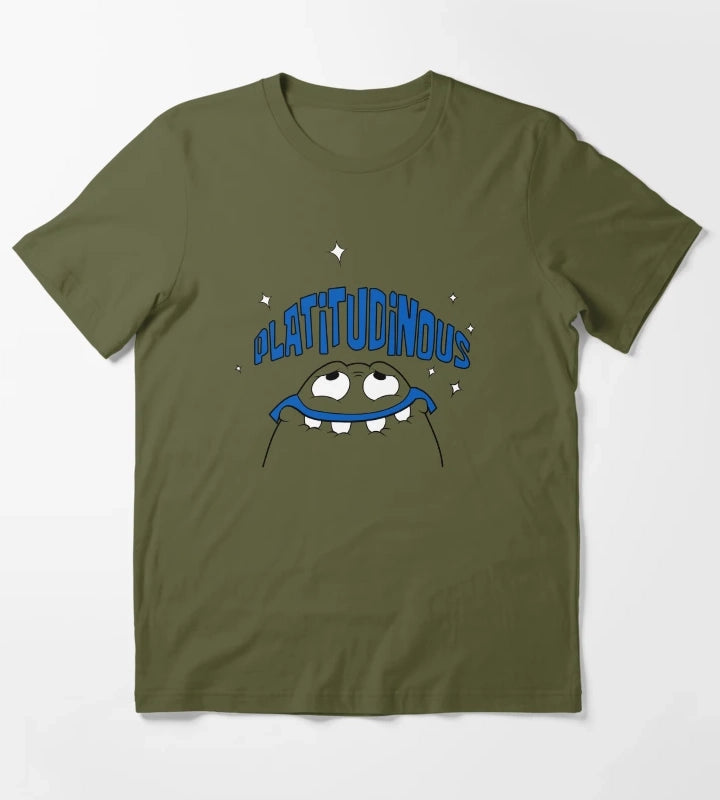 Platitudinous T-Shirt Olive Green