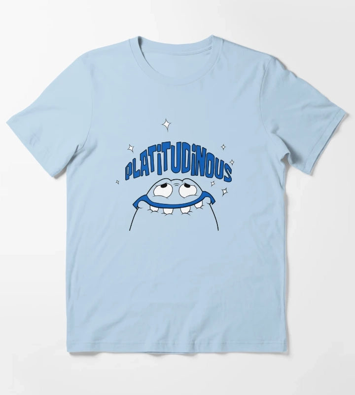 Platitudinous T-Shirt Sky Blue