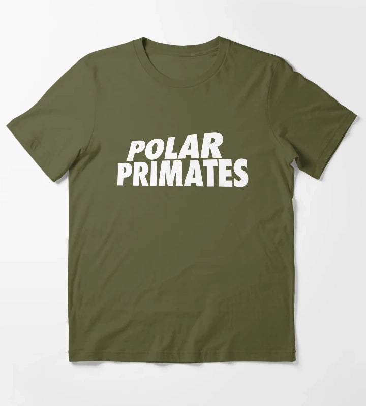 Polar Primates II T-Shirt Olive Green