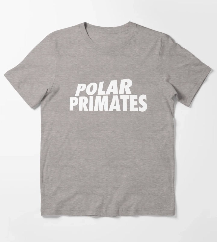 Polar Primates II T-Shirt Heather Grey