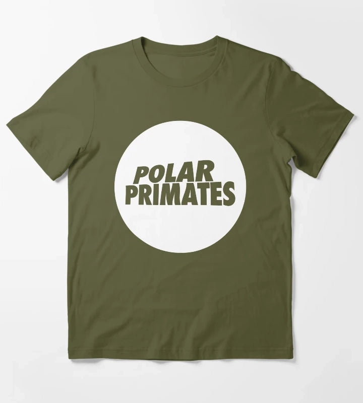 Polar Primates IV T-Shirt Olive Green