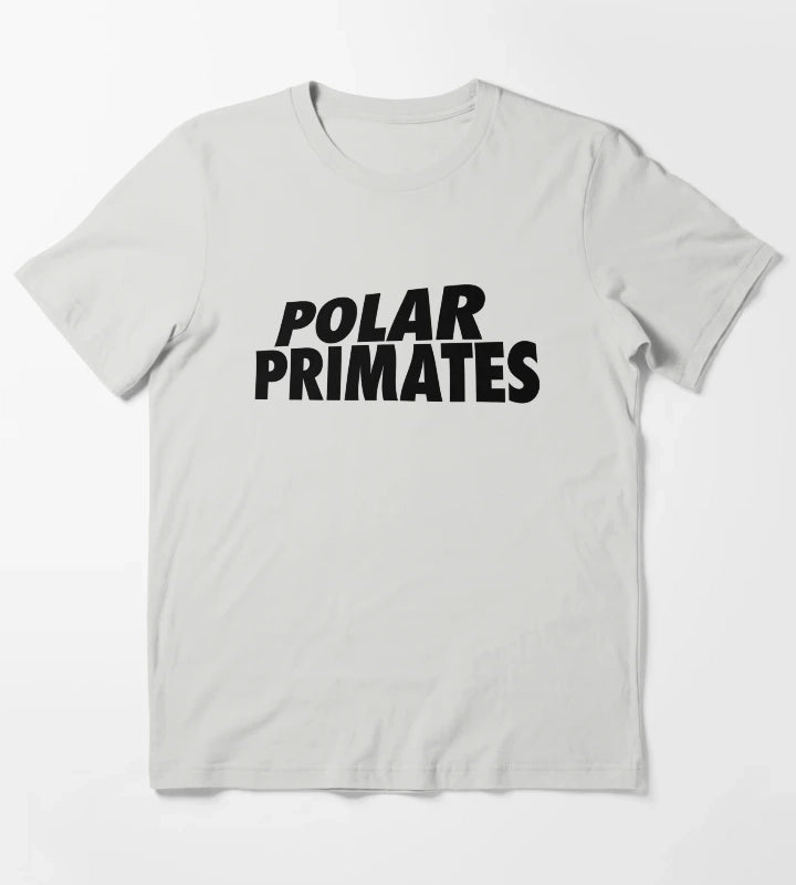 Polar Primates T-Shirt Light Grey