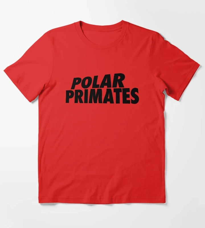Polar Primates T-Shirt Red