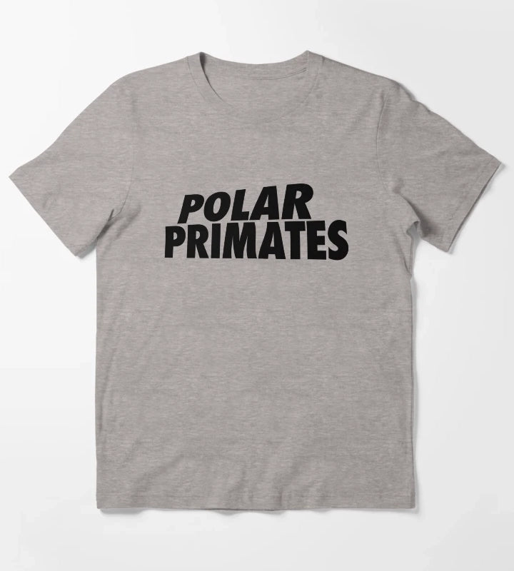 Polar Primates T-Shirt Heather Grey