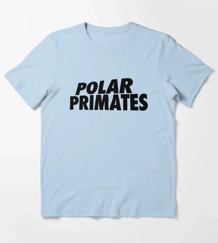 Polar Primates T-Shirt Sky Blue