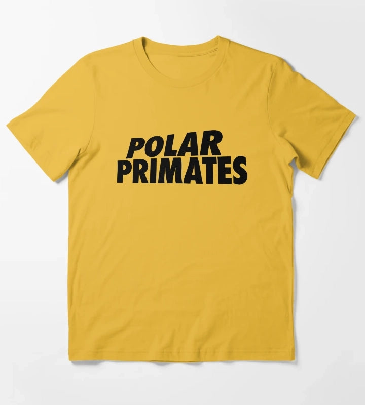 Polar Primates T-Shirt Yellow