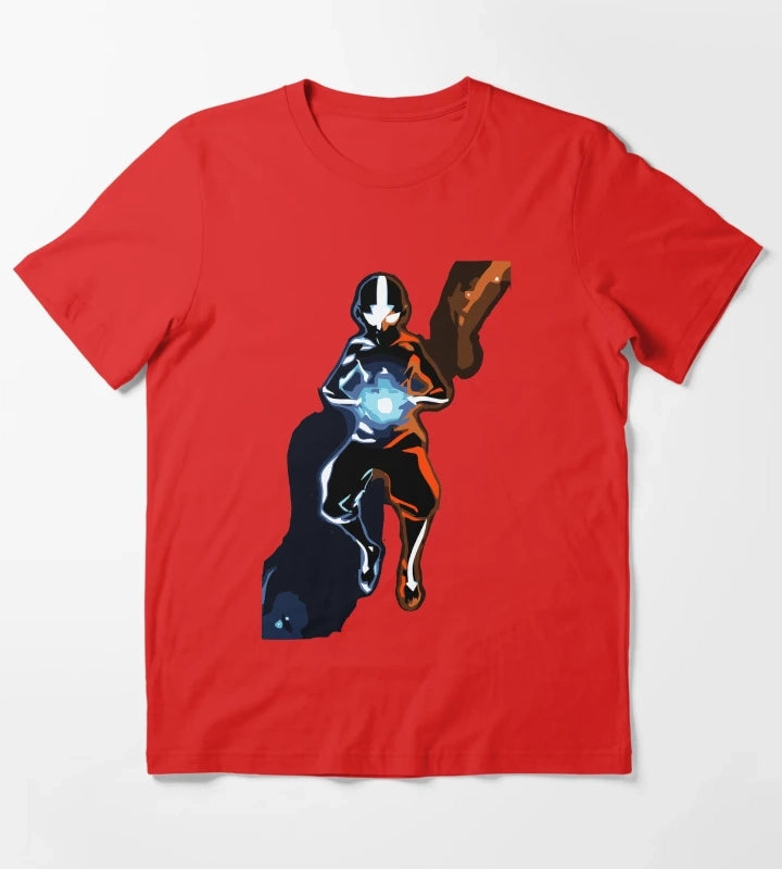 Positive and Negative Chakras T-Shirt Red